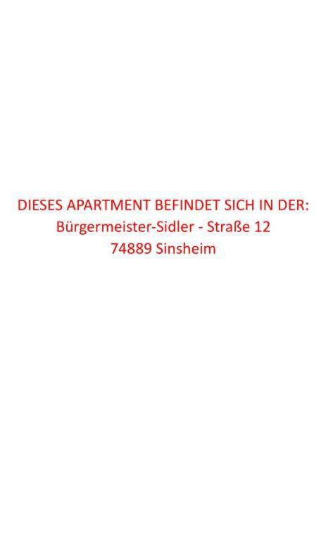 Ermmes Ferienwohnungen Sinsheim Exterior foto